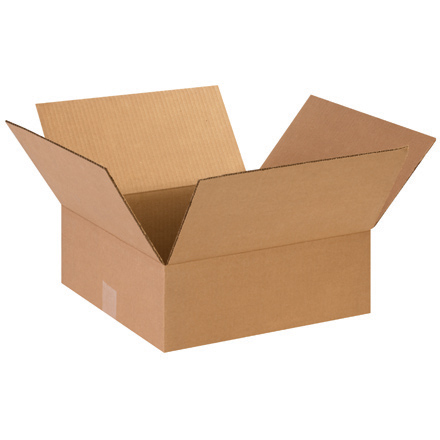 14 x 14 x 5" Flat Corrugated Boxes